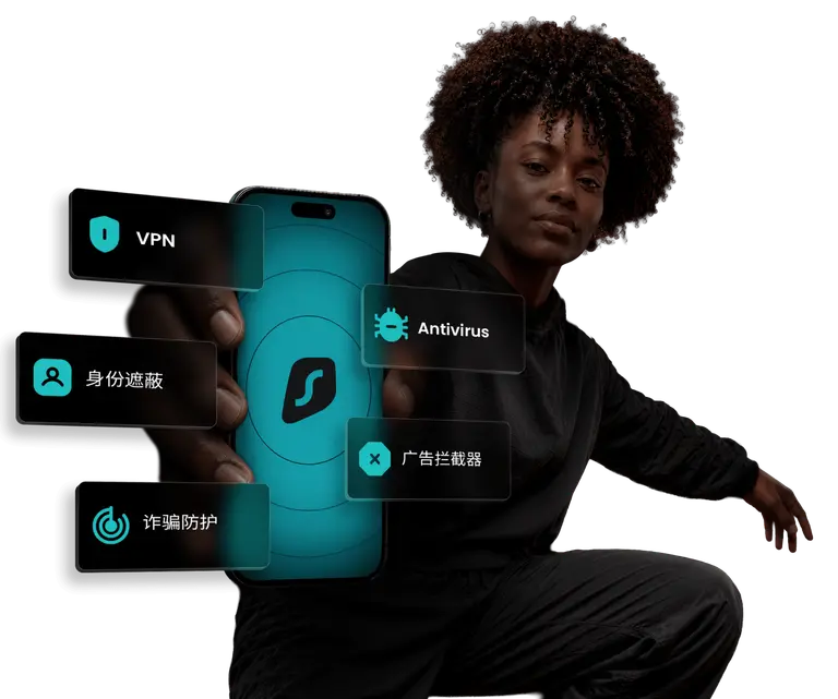 Surfshark VPN 跨设备保护